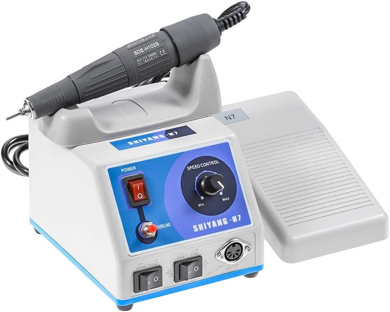 EustomA 35K RPM Grinder SY7+H102S Lab Equipment For Lab,Jewelry,Ceramics,Silicone,Glasswork,Woodcarving, Artware - Image 3