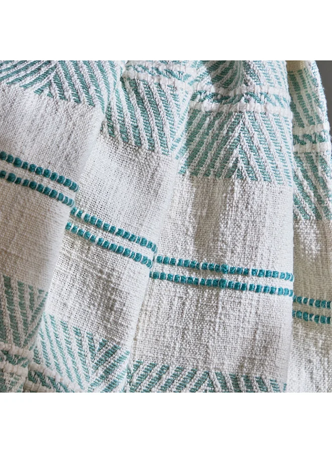 Home Box Cancun Stripe Woven Throw 170 x 130 cm