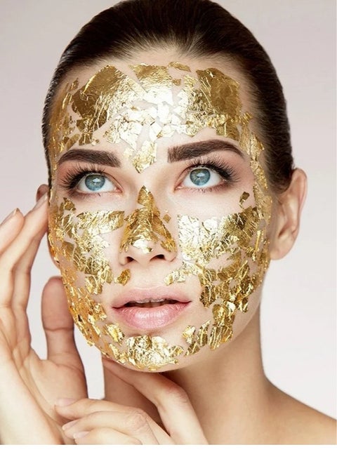 24k gold mask l glutathione Золотая маска пленка 24К Gold Mask с L-glutathione является источником  молодости и красоты купить во Владивостоке main image 1