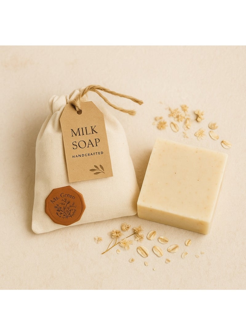 صابون الحليب الطبيعي للترطيب والتفتيح - Image 1