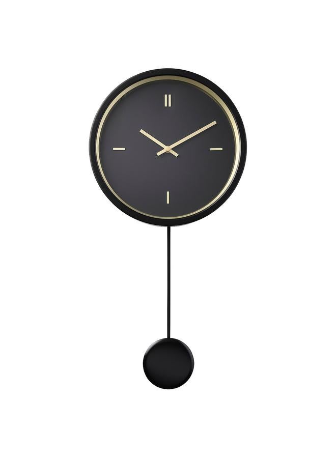 Zaboon Wall Clock, Black, 26 Cm - Image 1