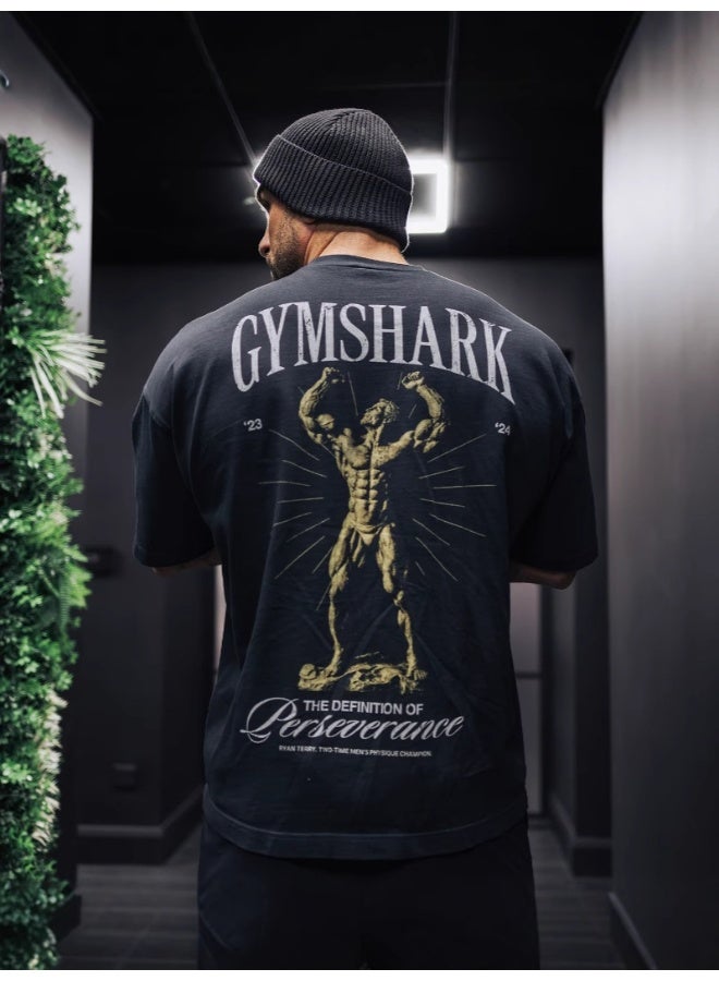 جيمشارك تي شيرت رياضي للرجال من Gymshark - موضة أمريكية عصرية تناسب الجميع - Image 2