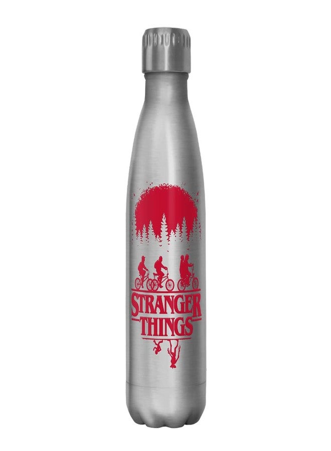 Netflix Stranger Things SIMPLE POSTER 17 oz Stainless Steel Bottle, Multicolor - Image 1