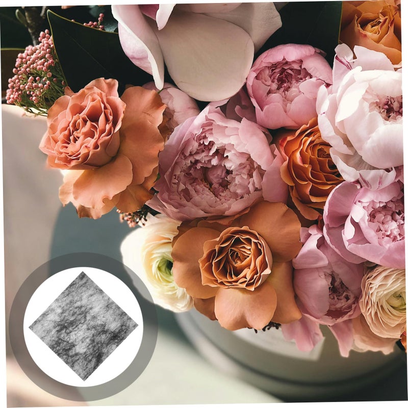 50 Sheets Floral Wrapping Paper for Bouquets Candy Lining Wedding Birthday Gift Packaging - Image 5