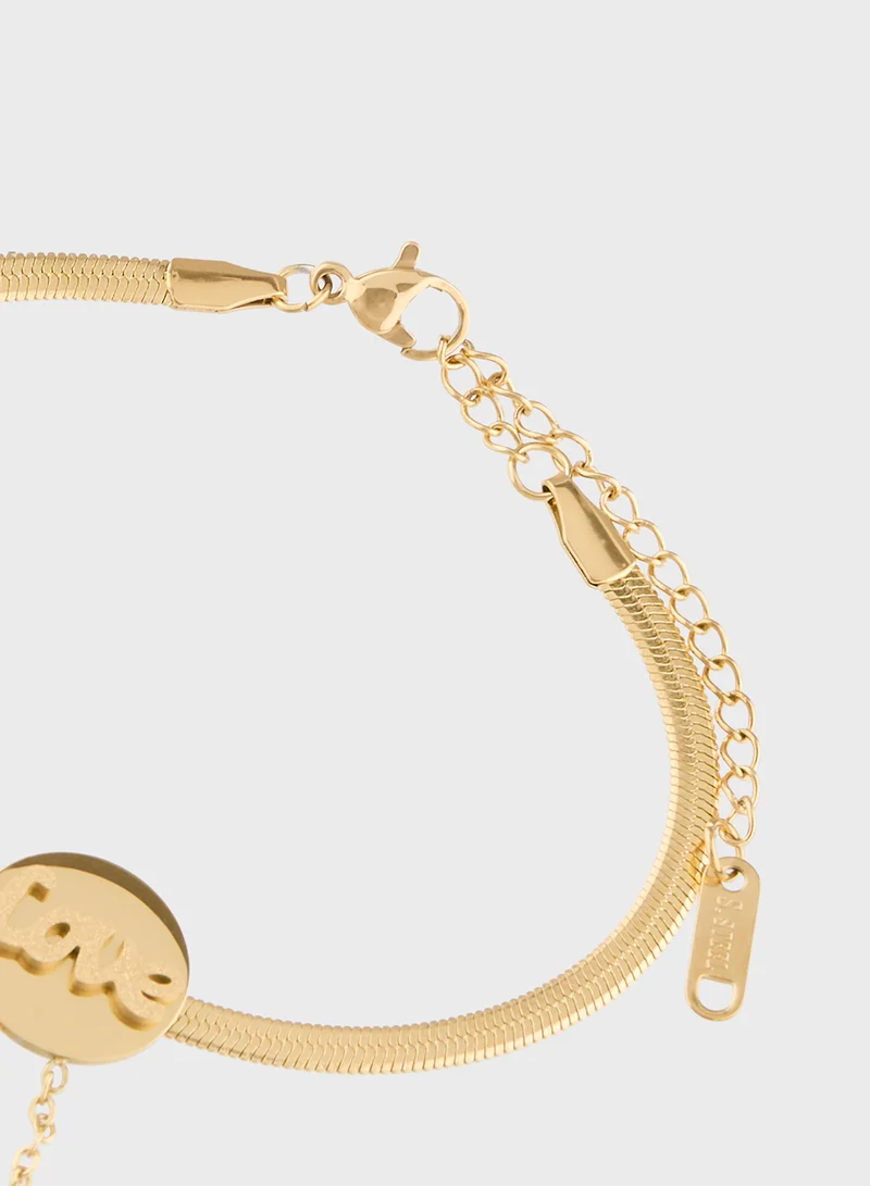 Staurtz Love Charm Bracelet