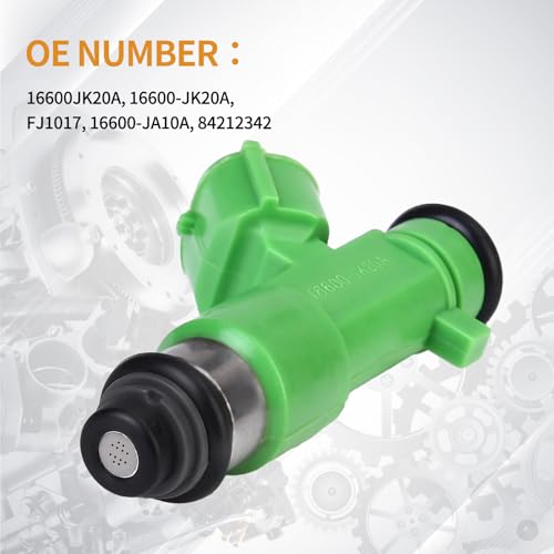 AISHAN 6PCS Fuel Injectors 12 Holes Compatible with Nissan 350Z Altima Murano Quest, for Infiniti EX35 FX35 G35 M35 M35H V6 3.5L Replace# 16600JK20A 16600-JK20A - Image 5