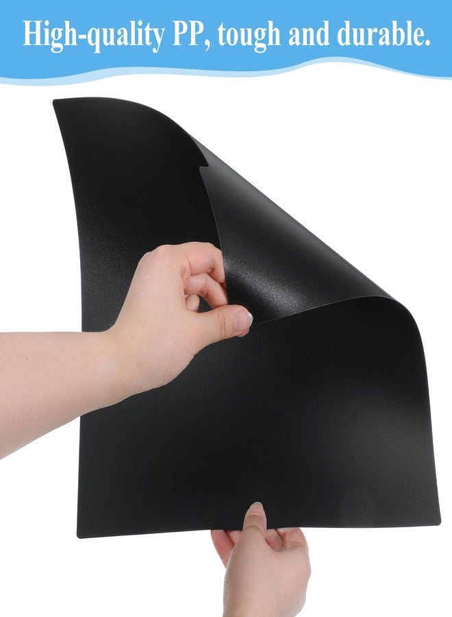 Xosjska 25PCS Vinyl Record Dividers 12 Inches Divider with A-Z Stickers Plastic Vinyl Record Divider for Records, Books & Collectibles, Black, 12.5 x 13.5 Inch - Image 3