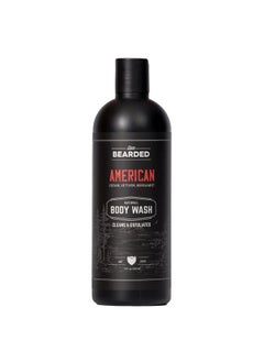 Live Bearded Allnatural Charcoal Body Wash For Men Exfoliating Moisturizing Body Wash With Charcoal Men’S Shower Gel Cedar Vetiver Bergamot  - Image 1