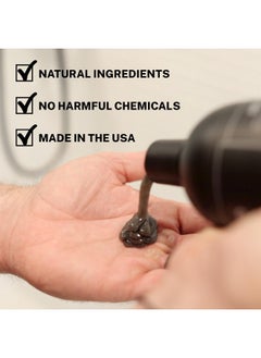 Live Bearded Allnatural Charcoal Body Wash For Men Exfoliating Moisturizing Body Wash With Charcoal Men’S Shower Gel Cedar Vetiver Bergamot  - Image 4