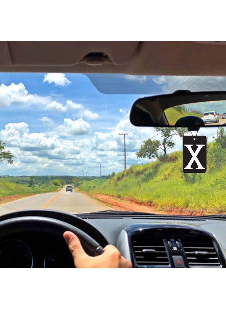 معطر هواء ورقي معلق على شكل مربع - الرائحة: أناناس (عبوة من 12 قطعة) للسيارة أو المنزل… - Image 3