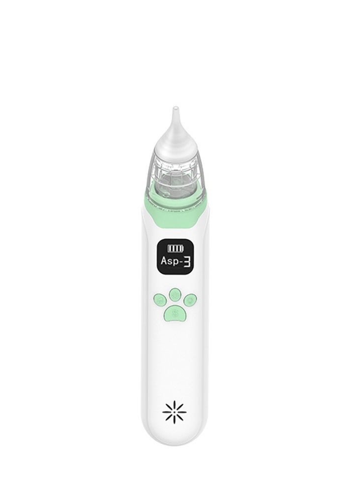 Furtey Nasal Aspirator for Baby - Electric Nose Aspirator for Toddler, Baby Nose Sucker, Automatic Nose Cleaner with 3 Silicone Tips, 3 Adjustable Suction Level, Music and Light Soothing Function  - Image 5