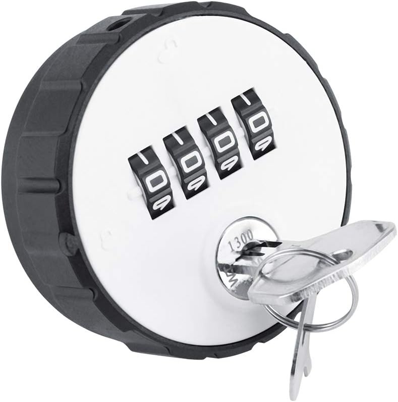 Combination Cabinet Cam Lock Password Coded Lock with Keys Digital Zinc Alloy Code Convenient Safe for Cabinet Filing Drawers Mailbox (Installation Thickness 20mm) - Image 1