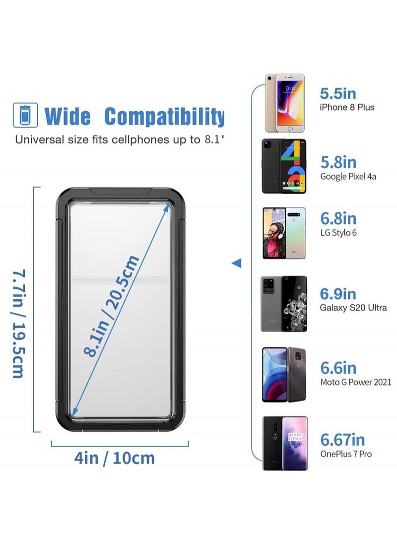 Captaintech SYOSI, Waterproof Phone Case, Universal Underwater Take Photo Case with Lanyard for iPhone 11 12 Pro Max for Samsung Galaxy for Huawei, for Xiaomi, for Swimming - Image 3