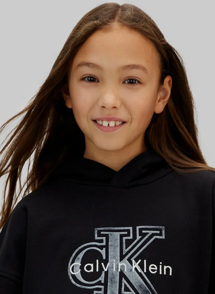 Calvin Klein Jeans Youth Graphic Pullover Hoodie