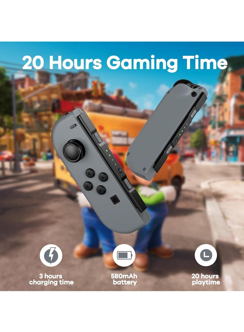 Controller for Nintendo Switch  Replacement Wireless L/R Controller with Double Vibration Support Wake-up and Screenshot - Image 3