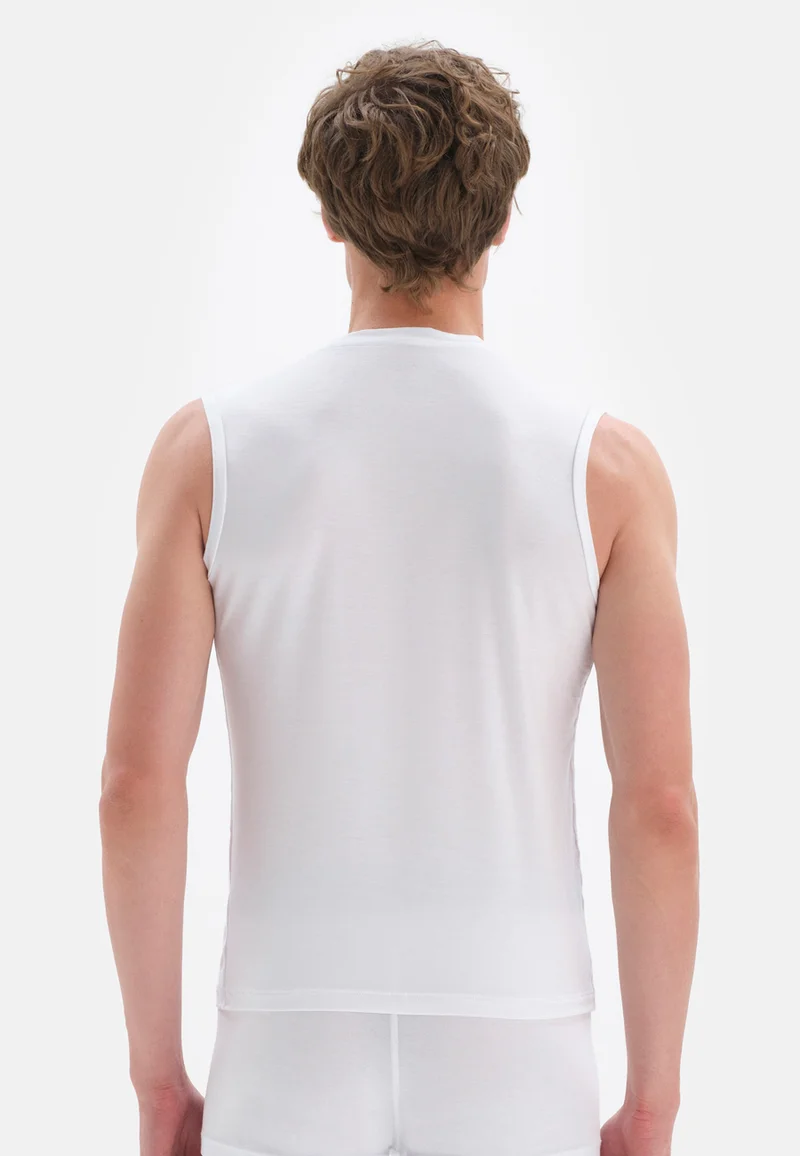 dagi Regular/Classic Fit Undershirt V Neck Cotton Blend Underwear