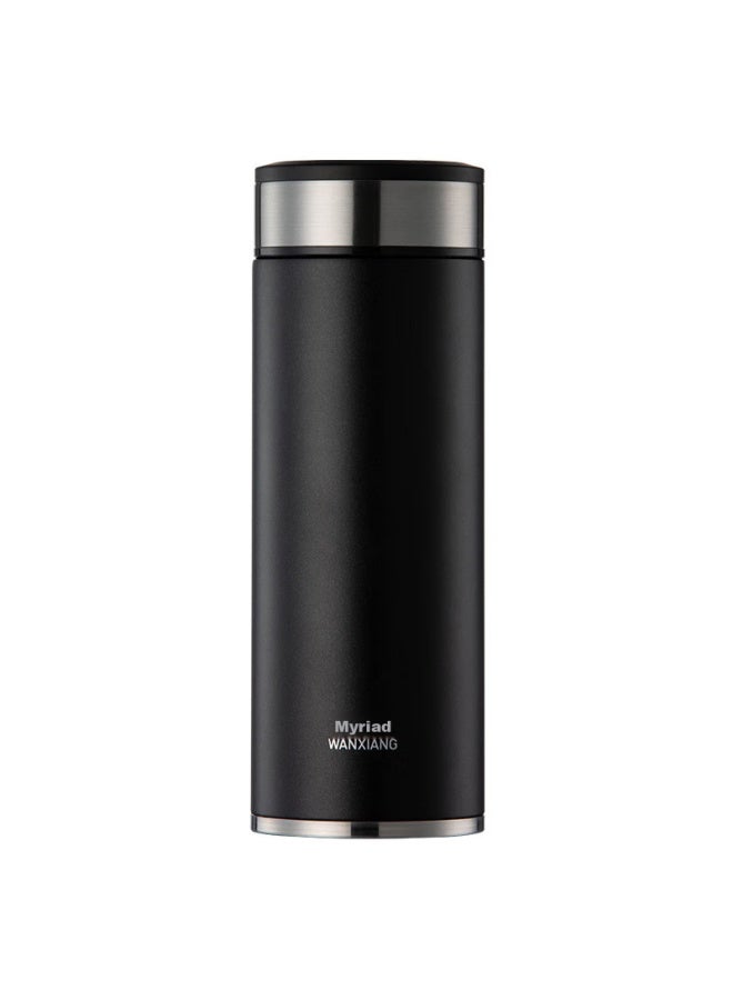 Wanxiang Insulated Mug For Men, Car-friendly Stainless Steel Water Bottle H11l Gift Box Set, Graphite Black 500ml Business Tea Cup - Image 2