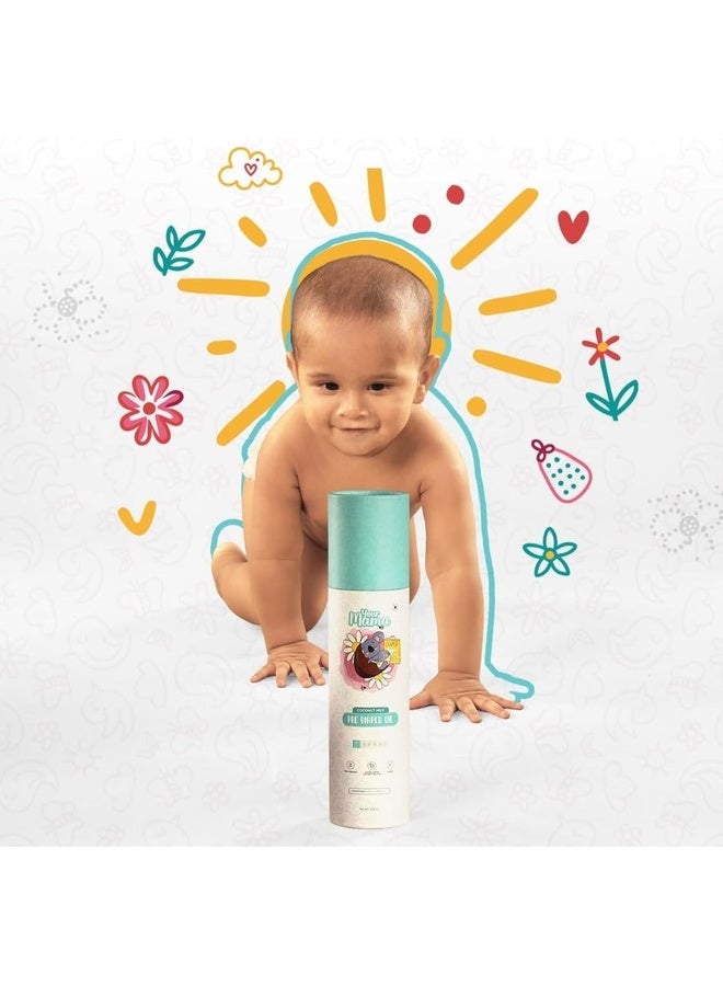 Your Mama Rash Prevention Spray | 100% Natural Virgin Coconut Oil | Natural Baby Bum Barrier – Gentle, Non-Toxic Formula for Newborns - Image 2