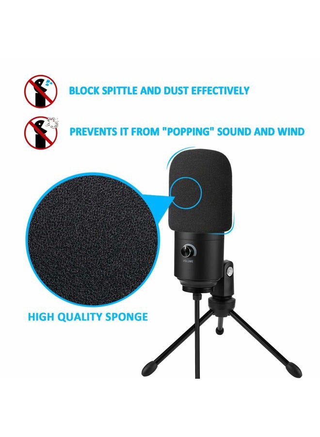 SUNMON K669B Mic Boom Arm with Foam Windscreen, Suspension Boom Scissor Arm Stand with Pop Filter Cover Compatible with Fifine K669B Microphone - Image 4