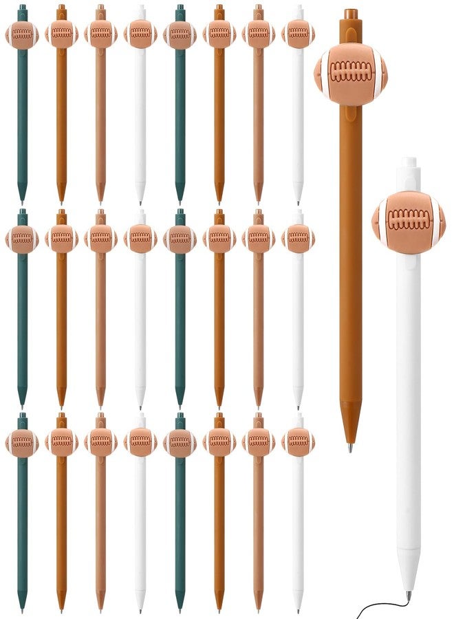 Beupy 24 Pcs Football Ballpoint Pens Bulk Football Party Favors Sports Party Favor Funny Goodie Bags Stuffers for Adults Team Office Players Sport Lovers Football Birthday Parties Decorations Supplies - Image 1