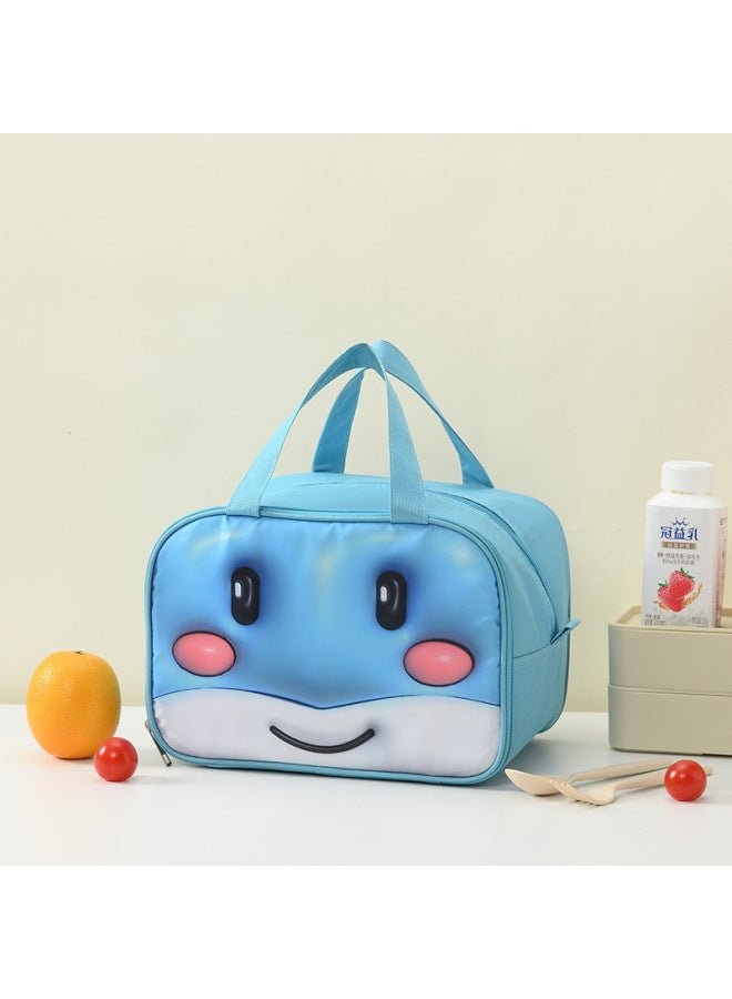 3d Printed Insulated Lunch Bag, Satchel Cartoon Coin Makeup Toiletry Bag, Satchel Picnic Lunch Box Bag, Fresh-keeping Ice Bag