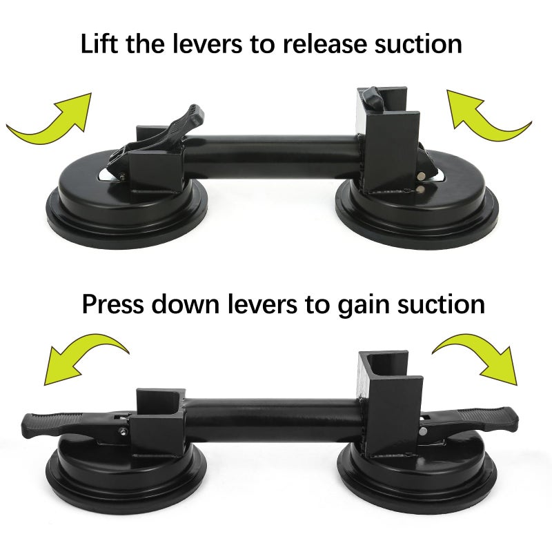 Genubi Industry New Floor Gap Fixer Tool Includes Enhanced Suction Cup with Hammer Target & Rubber Mallet for Laminate Floor Gap Repair - Image 5