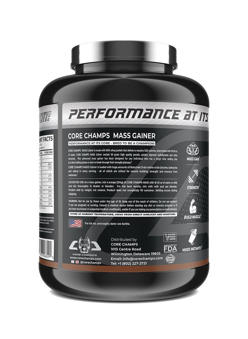 Core Champs Mass Gainer 6lbs Chocolate - 8 Servings - Image 2