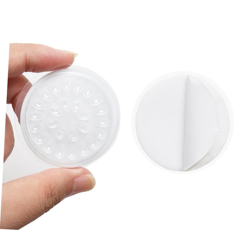 DOITOOL 20pcs Eyelash Glue Holders Flower-shaped Eyelash Grafting Plates for Professional Salon Use and for Gel Remover and Primer Application - Image 4
