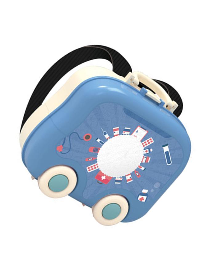 Kids Backpack Playset Develop Operational Ability Portable Safe Durable Multifunctional Toy Set Medical - Image 3