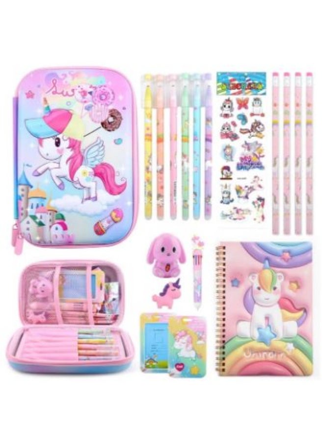 Unicorn pencil set
