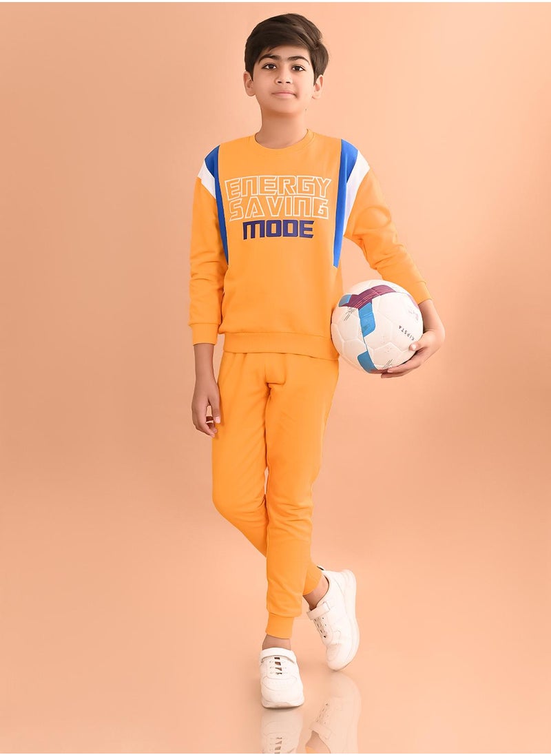 LILPICKS - Solid Sweatshirt with Jogger Set - Image 1