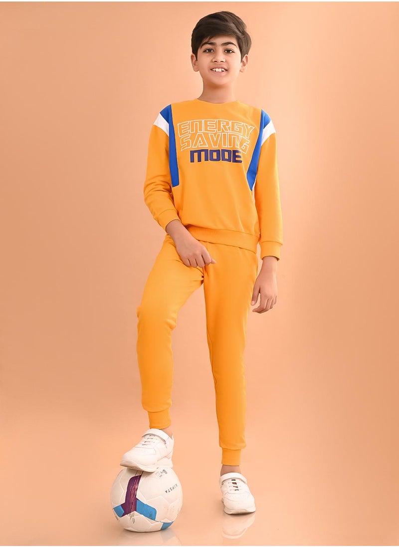 LILPICKS - Solid Sweatshirt with Jogger Set - Image 1