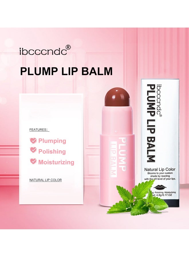 آي بي سي سي سي أن دي سي مرطب شفاه ممتلئ الجسم ، لون شفاه طبيعي يزهر لظلك المخصص من خلال التفاعل مع مستوى الأس الهيدروجيني لشفتيك. شفاه ممتلئ مرطب شفاه قابل للبناء - لمسة نهائية ملمع طبيعي - مكياج للوجه مع ترطيب دائم #04 - Image 5