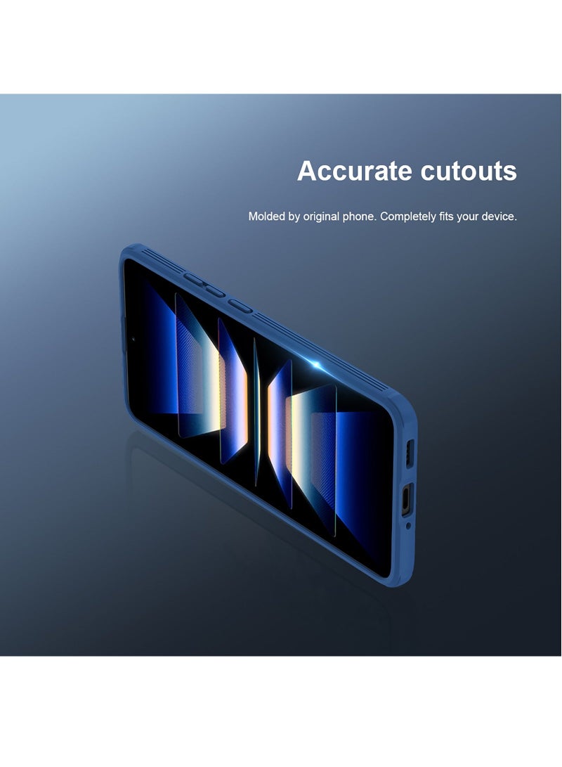 Nillkin Protective Case for Xiaomi 13T Pro 5G, TPU Shockproof Airbags Frame with Camera Lens Protection Slide Cover, PC Anti-Fingerprint Mobile Back Cover, for Xiaomi 13T 5G 6.67-inch Slim Fit Phone Cases - Image 3