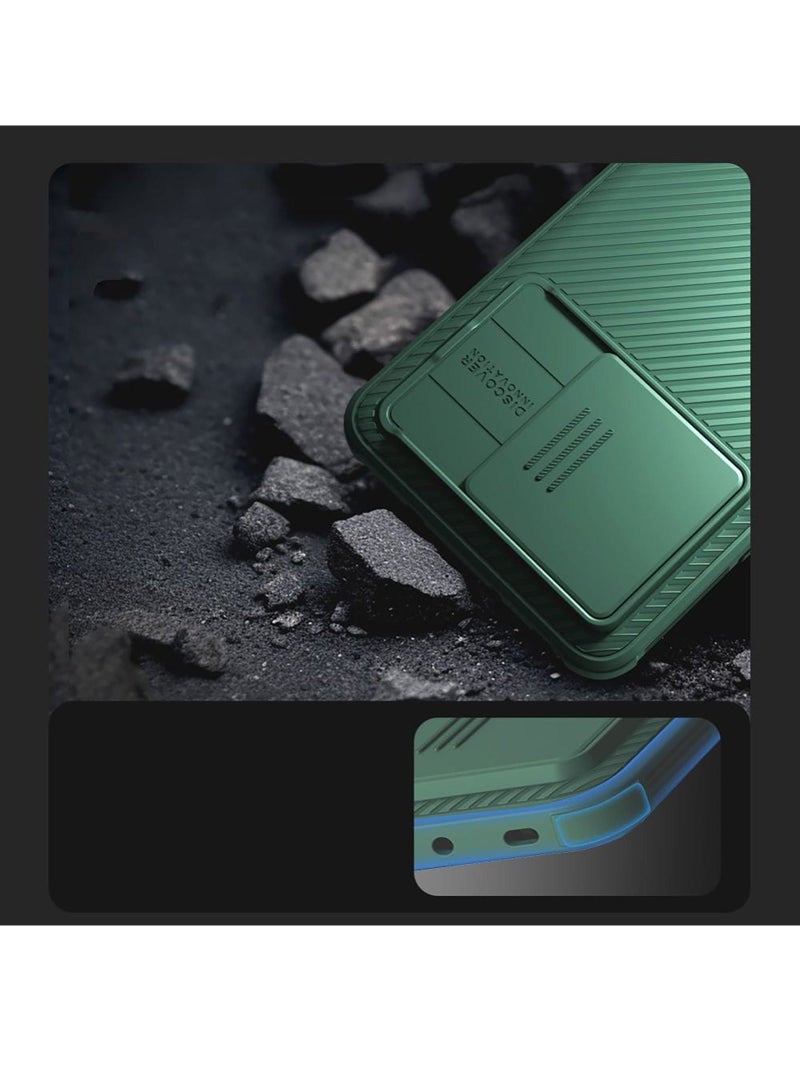 Nillkin Protective Case for Xiaomi 13T Pro 5G, TPU Shockproof Airbags Frame with Camera Lens Protection Slide Cover, PC Anti-Fingerprint Mobile Back Cover, for Xiaomi 13T 5G 6.67-inch Slim Fit Phone Cases - Image 5