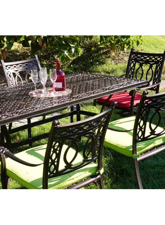 أثاث شندور فيلادلفيا | كرسي دوار | مصنوع من الألومنيوم المصبوب | أثاث خارجي | تناول الطعام في الهواء الطلق | الفناء | حديقة | الفناء الخلفي | مطاعم - Image 5