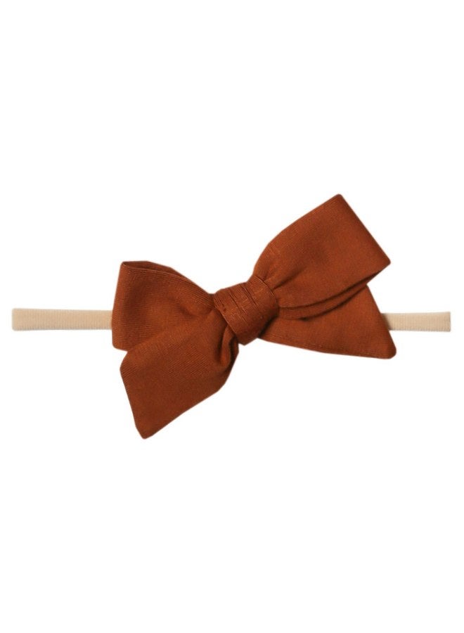 Copper Pearl Copper Pearl Baby Bows: Stylish Headbands for Baby Girls, Premium Soft and Stretchy Baby Headbands, Perfect for Newborns, Trendy Designs - Powell - Image 1