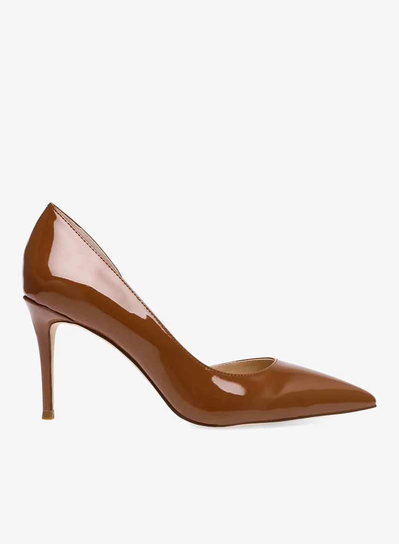 Steve madden lessons women's brown pumps