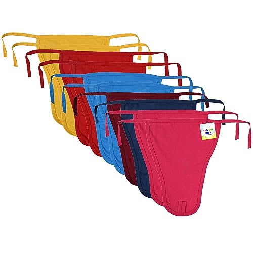Toddylon Baby Products New Born Baby Clothes | Cloth Diapers | Langots | Nappies | Cotton | Reusable | Washable | Nappy (0-6 Months, Pack of 10) - Image 2