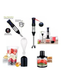 sokany Hand blender Sk-1711-4 4 in 1 Food Processor Grinder Egg Whisk Beaker Chopper - 1000 watt  - Image 2