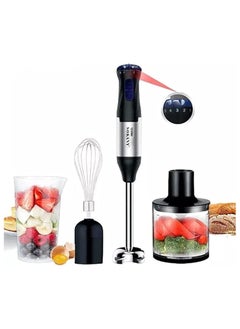 sokany Hand blender Sk-1711-4 4 in 1 Food Processor Grinder Egg Whisk Beaker Chopper - 1000 watt  - Image 1