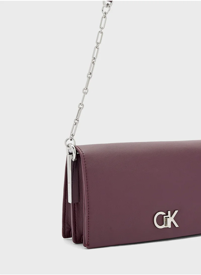 كالفن كلاين Mini Conv Detail Crossbody