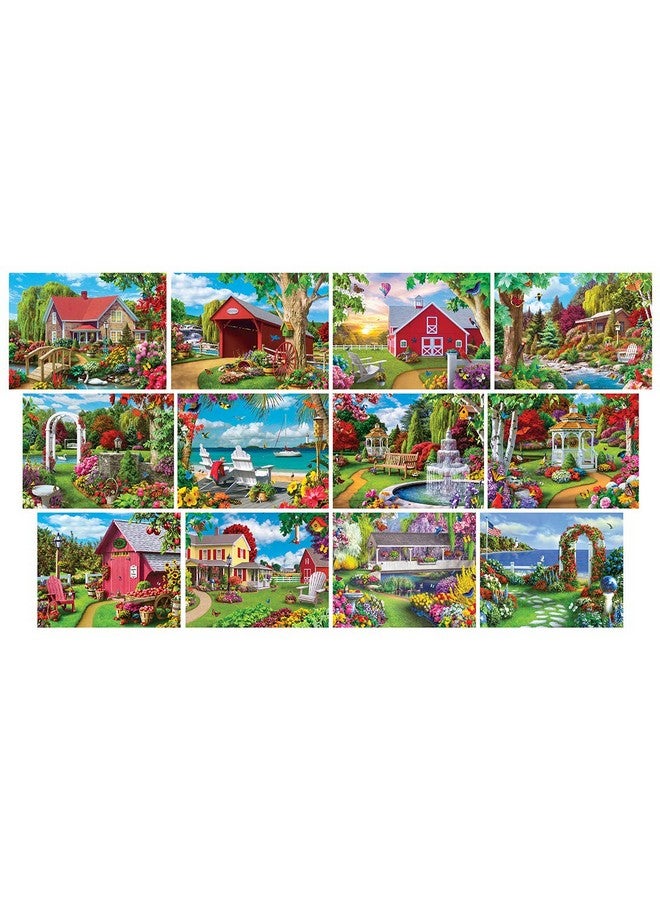 MasterPieces 12 Pack Jigsaw Puzzles For Adults, Family, Or Kids - Alan Giana 12-Pack Bundle - Image 2