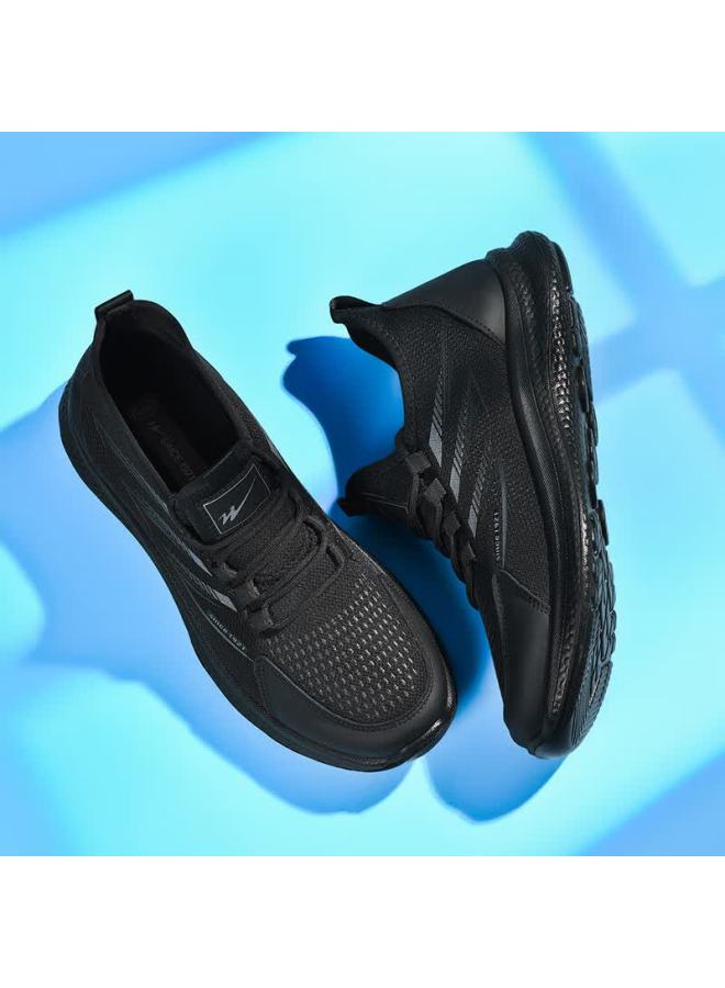 Double Star Eight Shuangxingbate Men's Shoes, Spring And Autumn High-elasticity Flyknit Mesh Breathable Slip-on Shock-absorbing Running Lightweight Casual Sports Shoes, Size 44 - Image 3