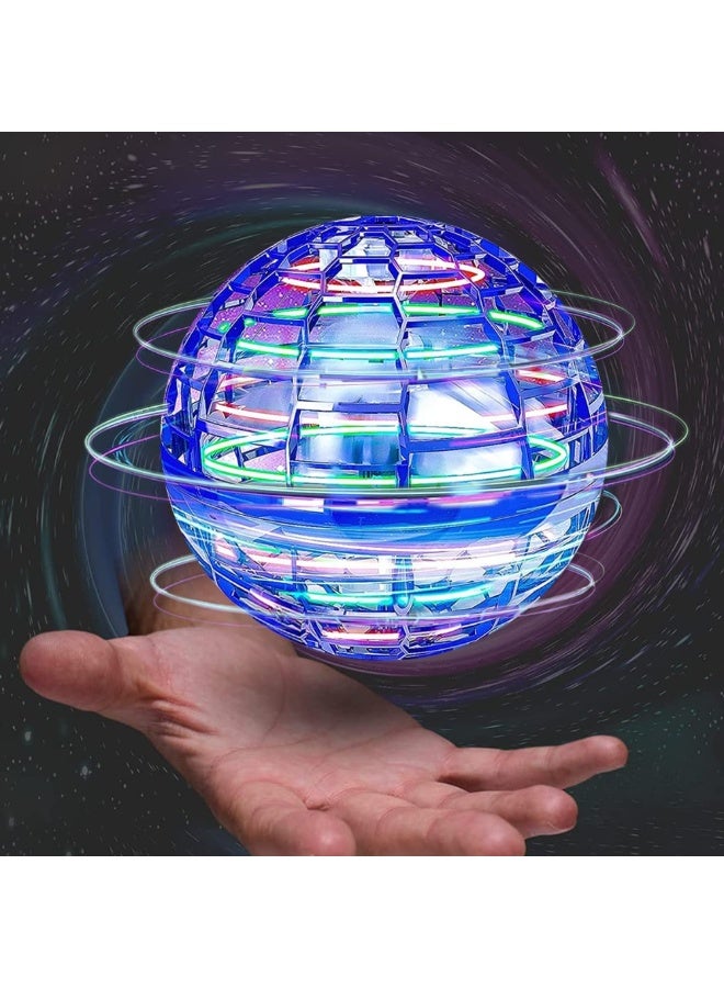 DAT Flying Ball Toy with RGB Lights – Rechargeable Hover Ball Spinner for Kids & Adults | Hand-Controlled Boomerang Spinner Drone | Magic Flying Ball with USB Charging – Indoor & Outdoor Fun - Image 4