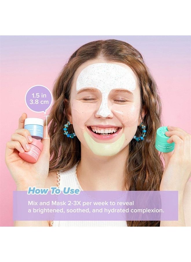 I DEW CARE Mini Scoops | Wash Off Face Mask Skin Care Trio | With Hyaluronic Acid, Self Care Gifts for Women | Facial Treatment, Vegan, Cruelty-Free, Paraben-Free (3 flavors)  - Image 3