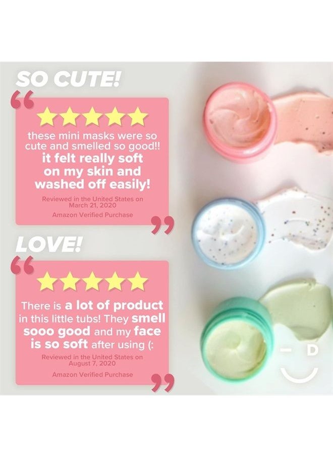 I DEW CARE Mini Scoops | Wash Off Face Mask Skin Care Trio | With Hyaluronic Acid, Self Care Gifts for Women | Facial Treatment, Vegan, Cruelty-Free, Paraben-Free (3 flavors)  - Image 2