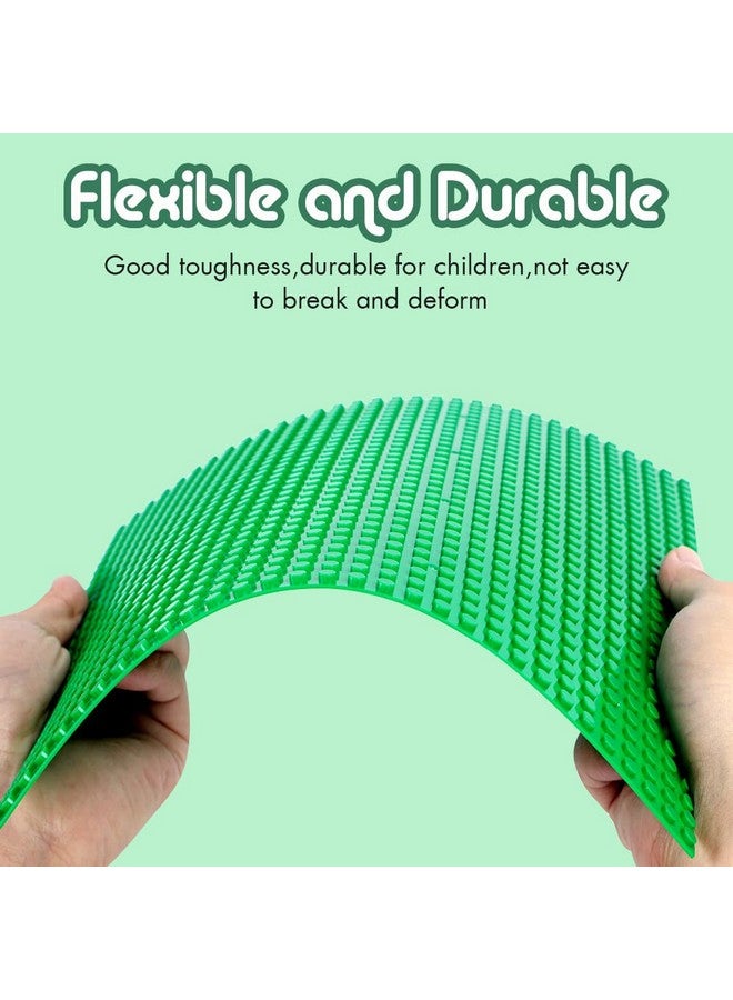 Lekebaby Classic Baseplates Building Base Plates for Building Bricks 100% Compatible with Major Brands-Baseplates 10" x 10",Age 3 and up, Pack of 6 - Image 4