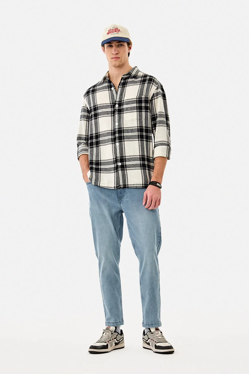 SNITCH جينز كاروت فيت مطاطي