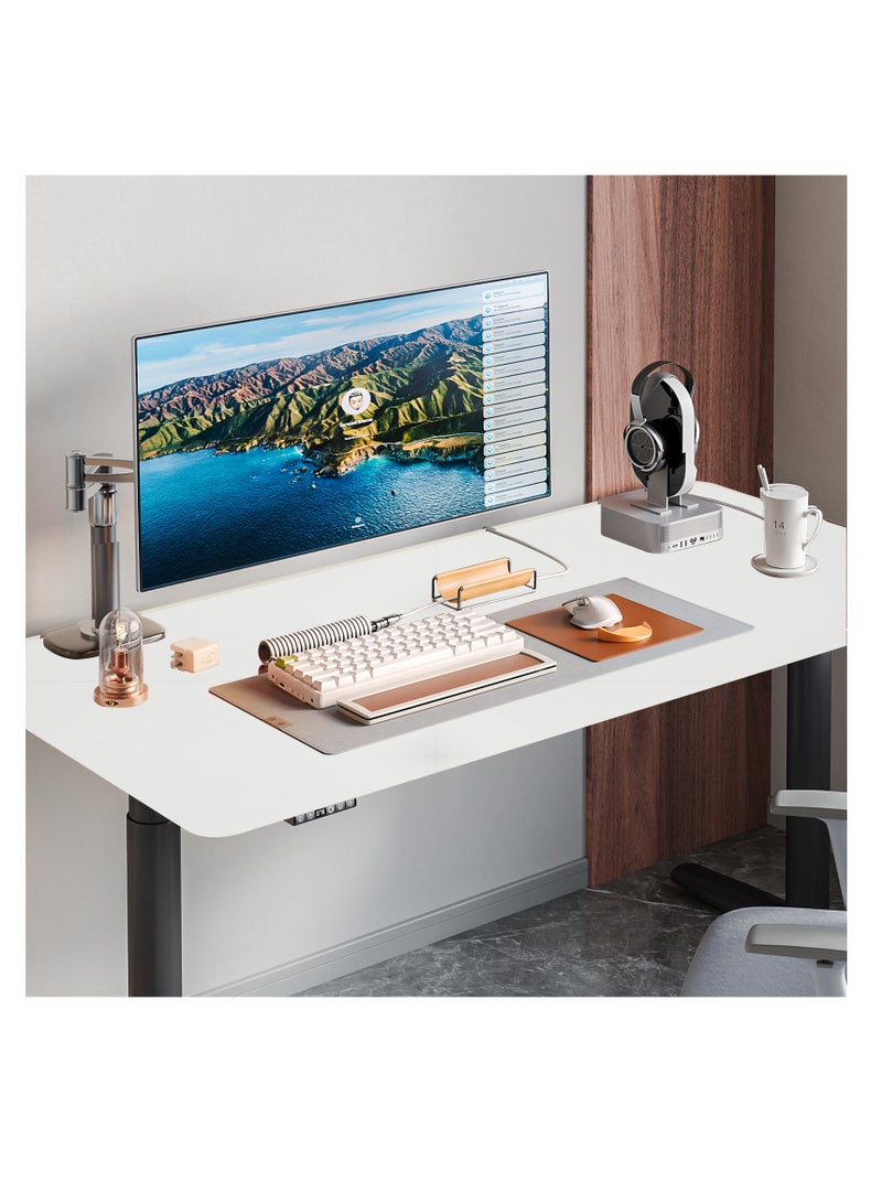 ورق لاصق أبيض غير لامع، قابل للتقشير واللصق، ورق حائط سميك من الفينيل المزخرف المقاوم للماء، 300 × 40 سم - Image 3